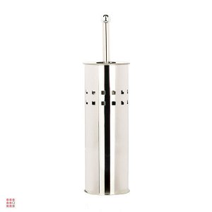 VETTA Ёрш для туалета напольный, хром, нерж.сталь 9,5x38 см