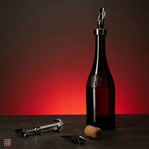 Набор для вина, 4пр., 22х12х4,3см, нерж.сталь