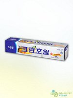 Алюминиевая фольга (с отрывным краем-зубцами) 25 см*20 м 1 шт
