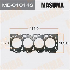 Прокладка головки блока цилиндров Masuma 3С-T (1/10)