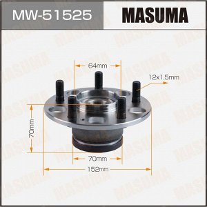 Ступичный узел MASUMA rear HONDA STREAM / RN6, RN8 06-14