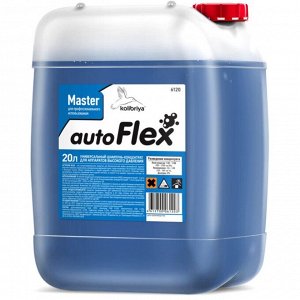 Автошампунь Kolibriya AutoFlex Master, для безконтактной мойки, концентрат, голубой, канистра 20л, арт. 6120