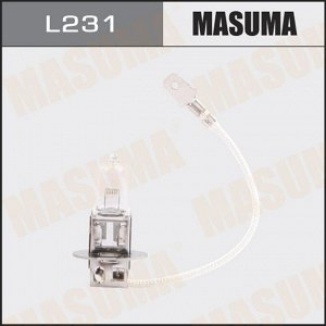 Лампа галогенная Masuma Clearglow H3 (PK22s, T12), 24В, 70Вт, 3000К, 1 шт