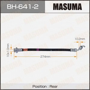 Шланг тормозной MASUMA N-  /rear/   MURANO Z50 LH