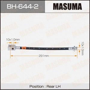 Шланг тормозной Masuma для Nissan Fuga, задний, левый, арт. BH-644-2
