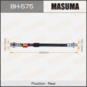 Шланг тормозной Masuma для Mitsubishi Galant, задний, арт. bh-575