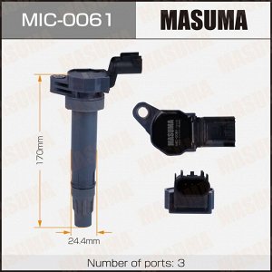Катушка зажигания Masuma, для Chevrolet Spark, Daewoo Matiz, арт. MIC-0061