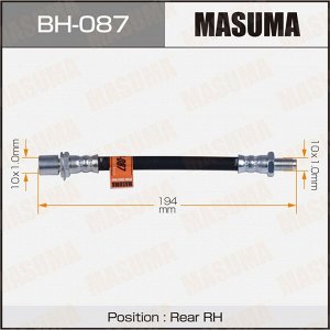 Шланг тормозной "Masuma" T-  /rear/  Crown #S131/3/5,14# Out