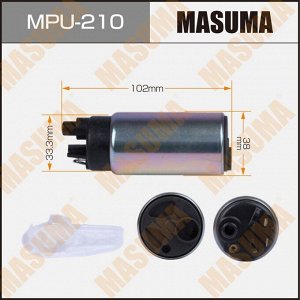 Насос топливный (бензонасос) Masuma, с фильтром, для Nissan Tiida / Sentra, арт. MPU-210