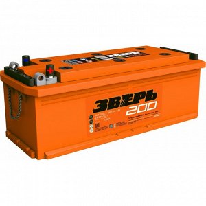 Аккумулятор Зверь ТТ L8R/LN8R (6СТ-200LУ/200-3-L-У), 200Ач, ССА 1350А, обслуживаемый, униклемы