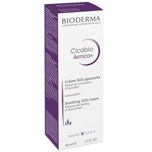 Биодерма Успокаивающий SOS крем Arnica+, 40 мл (Bioderma, Cicabio)
