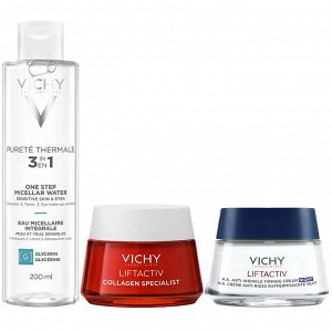 Виши Набор LIFTACTIV очищение для нормальной и комбинированной кожи (Vichy, )