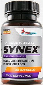 Жиросжигатель WestPharm Synex 60 капс 20 мг