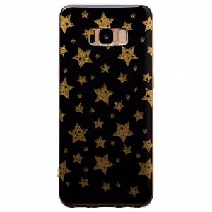 Чехол-накладка - SC028 для "Samsung SM-G955 Galaxy S8 Plus"  .. (007) (black)