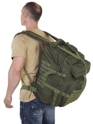Тактический рюкзак рыбакам и охотникам (40 л) (CH-092) №109 - Модульный рюкзак был разработан специально для разведывательных, диверсионных операций. Дополнительные стропы MOLLE позволять закрепить на