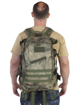 Классный штурмовой рюкзак (камуфляж Росгвардии "Мох", 30 л) - из высококачественного материала отменно противостоящий влаге (CH-027) №127