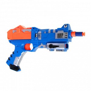 ИГРОЛЕНД Мегабластер с поролоновыми пулями, 7 предметов, ABS, 31х21,5х5см