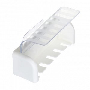 VETTA Classic Держатель для зубных щеток, пластик, 13,5x4,5x5 см, молочный