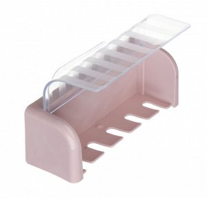 VETTA Classic Держатель для зубных щеток, пластик, 13,5x4,5x5 см, пудровый