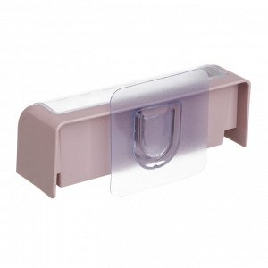 VETTA Classic Держатель для зубных щеток, пластик, 13,5x4,5x5 см, пудровый