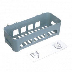 VETTA Classic Полка настенная прямоугольная (глубокая), пластик, 26x10,5x6,5 см, оливковый