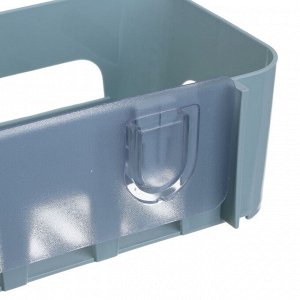 VETTA Classic Полка настенная прямоугольная (глубокая), пластик, 26x10,5x6,5 см, оливковый