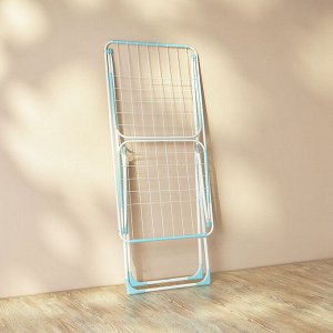 VETTA Сушилка для белья напольная, 20 м, окрашенная сталь, 180х55х105