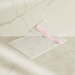 VETTA Мешок для стирки белья, на замке, крупная сетка 40х30см