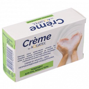 Крем-мыло твердое Cr?me by AQUATEL Олива, 90гр