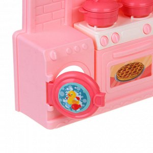 ИГРОЛЕНД Мебель для кукол, кухня с акс., PP, ABS, 21х4,5х16,5 см