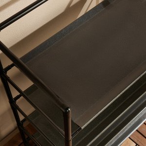 VETTA Напольная вешалка для одежды с этажеркой для обуви, 4 яруса, 60х30х155см, металл, пластик