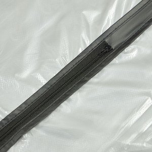 Чехол для одежды ПЭ, 60х137см, эконом