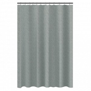 VETTA Шторка для ванной, с утяжелителем, полиэстер, 80 г/м2, 180x180 см, Однотон текстурный, 2 диз,