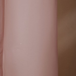 VETTA Шторка для ванной, ПЕВА, 60 г/м2, 180x180см, с магнитами, пудрово-розовая