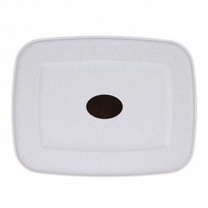 Коробка с крышкой VELVET, 150х115х70мм, 0,9л, цв белый