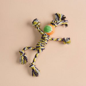 VETTA Игрушка для домашних животных, хлопок, резина, 32,5х4,5 см