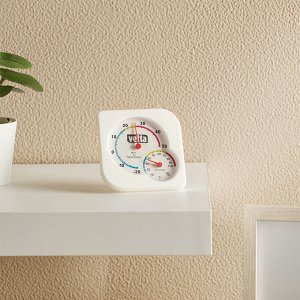 VETTA Термометр мини, измерение влажности воздуха, квадратный, 7,5x7,5см, пластик, блистер