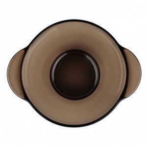 Luminarc Эклипс Бульонница с ушками 560мл, дымчатое стекло, арт. H8504