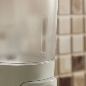 VETTA Дозатор для жидкого мыла настенный, 400мл, белый, ABS, полистирол