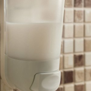 VETTA Дозатор для жидкого мыла настенный, 400мл, белый, ABS, полистирол