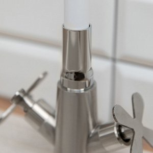 Излив смесителя для кухни, силиконовый, 2 режима, белый