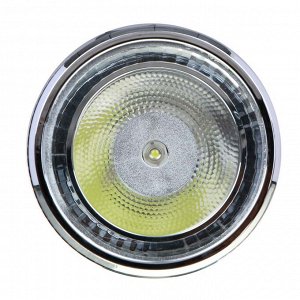 ЕРМАК Фонарь прожектор 2-в-1 аккумуляторный 24 SMD + 1 Вт LED, шнур 220В, пластик, 17,5x7,5 см