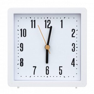 LADECOR CHRONO Будильник, 10,9x10,9x4 см, пластик, 1хАА, 2 дизайна