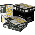 Бумага белая Ballet Brilliant (А4, 80 г/кв.м, 168% CIE) 500 листов, коробка-5 уп.Кробока (5 ПАЧЕК)