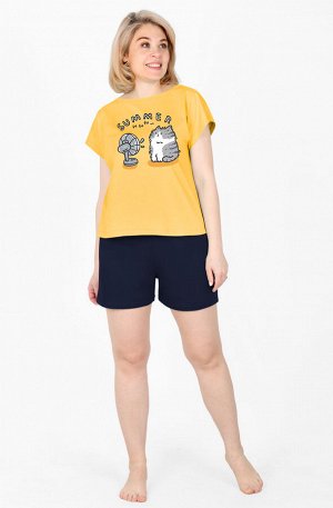 Пижама Каприз П-265Б (46-62) кулирка