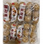 Китайский воздушный рис карамельный вкус (с добавлением коричневого сахара) 560 гр  (20 шт по 28 гр)