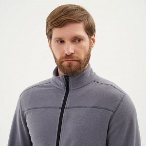 Кофта флисовая мужская серая Deway 300