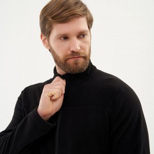 Кофта флисовая мужская чёрная Deway 300