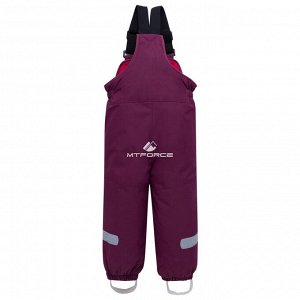Детский зимний костюм горнолыжный фиолетового цвета 8912F
