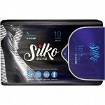 SILKO  Прокладки женские гигиенические ночные, 10 шт